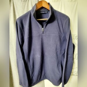 Croft & Barrow men's Quarter-zip Navy pullover